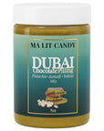 Ma Lit Candy Dubai Kataifi & Pistachio Dip - 7oz - Creamy & Crunchy Spread - Great for Dipping Fruits, Dubai Chocolate Bar Filling, Tiktok Dubai Chocolate Cup, Holidays Gift & More