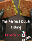 Ma Lit Candy Dubai Kataifi & Pistachio Dip - 7oz - Creamy & Crunchy Spread - Great for Dipping Fruits, Dubai Chocolate Bar Filling, Tiktok Dubai Chocolate Cup, Holidays Gift & More