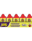 Lucas Bomvaso Lemon-Flavored Hot Candy with Chewing Gum - 12 Bottles