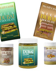 Dubai Chocolate Variety Bundle - 5 Items - Viral Dubai Chocolate Bars & Dubai Chocolate Jars - Great Taste & Value - Great for Snacking & Gifting by Ma Lit Candy Ma Lit Candy