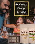 Ma Lit Candy Dubai Chocolate Bar Kit - INCLUDES Kataifi, Pistachio & Tahini Cream, Recipe, & Silicone Mold - Chocolate NOT Included - TikTok Popular Dubai Knafeh Pistachio Bar Kit