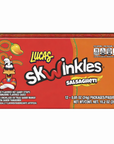 Lucas Skwinkles Salsaghetti Mango Flavor Candy Strips with Tamarind Sauce – 12 Pack -Mexican Spicy Candy