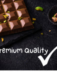 Dubai Chocolate Bar - 3 Pack - 3.52 oz each - Luxury MA LIT CANDY Milk Chocolate Dubai Knafeh Bar with Rich Filling - Great Gift for the Holidays